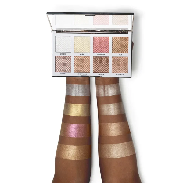 Backstage Essential Highlighter & Contour Powder Palette - BKS003