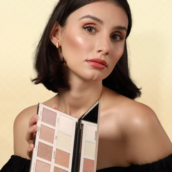 Backstage Essential Highlighter & Contour Powder Palette - BKS003