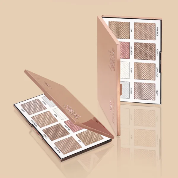 Backstage Essential Highlighter & Contour Powder Palette - BKS003