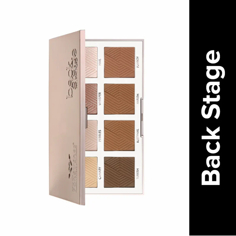 Backstage Essential Highlighter & Contour Powder Palette - BKS003