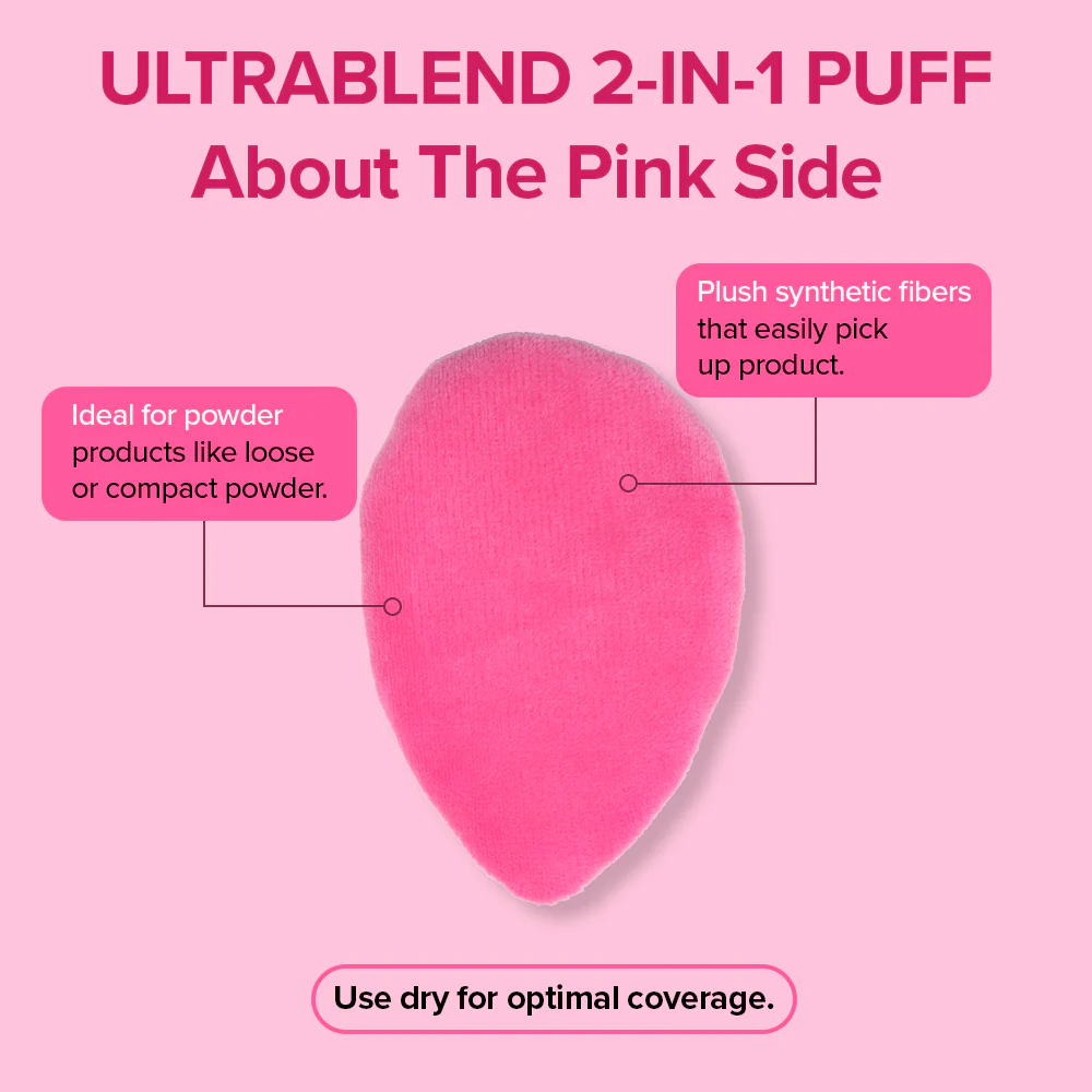 Ultrablend 2 in 1 Puff & Sponge - SP029 5 Ultrablend 2 in 1 Puff & Sponge - SP029 - Image 4
