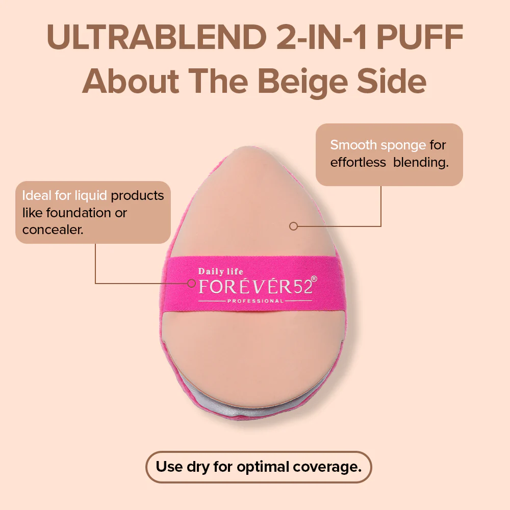 Ultrablend 2 in 1 Puff & Sponge - SP029 4 Ultrablend 2 in 1 Puff & Sponge - SP029 - Image 3
