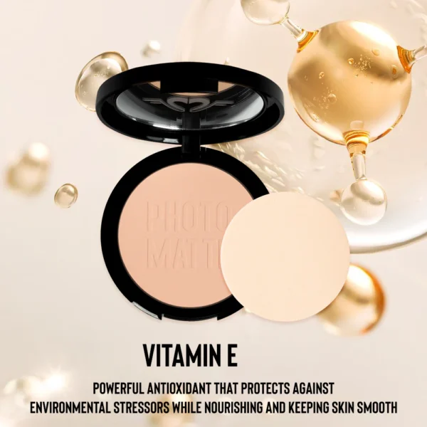(Forever52 Photo Matte Compact Powder (PMT – بودرة ماتي مضغوطة لتثبيت قوي لبشرة يوم كامل مثالية