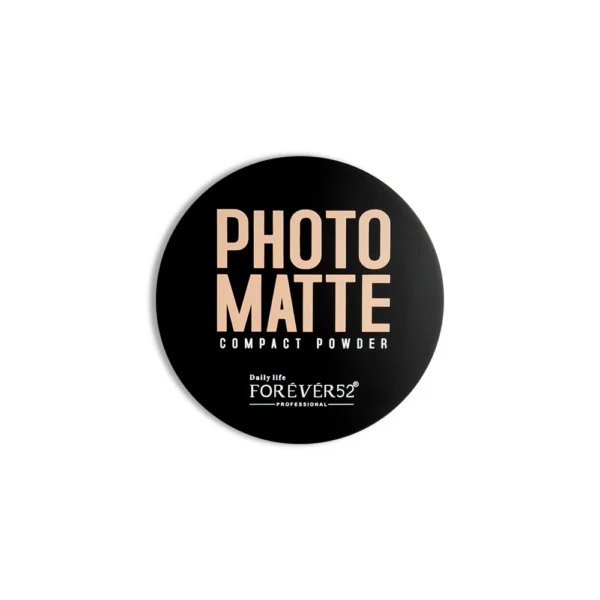 (Forever52 Photo Matte Compact Powder (PMT – بودرة ماتي مضغوطة لتثبيت قوي لبشرة يوم كامل مثالية