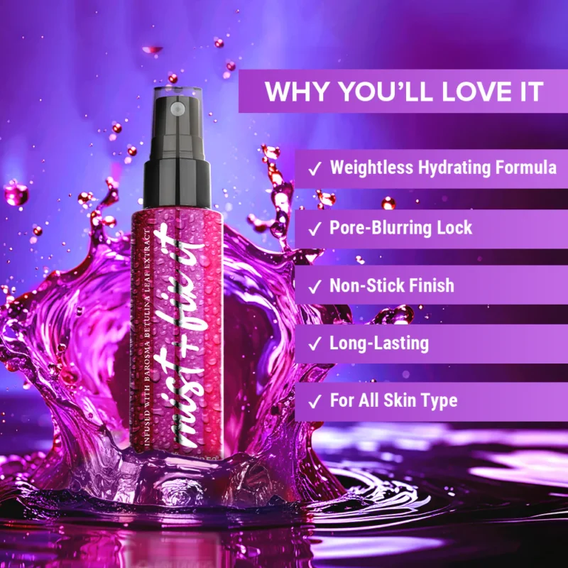 ⁦Fix It Setting Spray – سبراي تثبيت المكياج بتركيبة مرطبة وطبيعية⁩ - الصورة ⁦3⁩